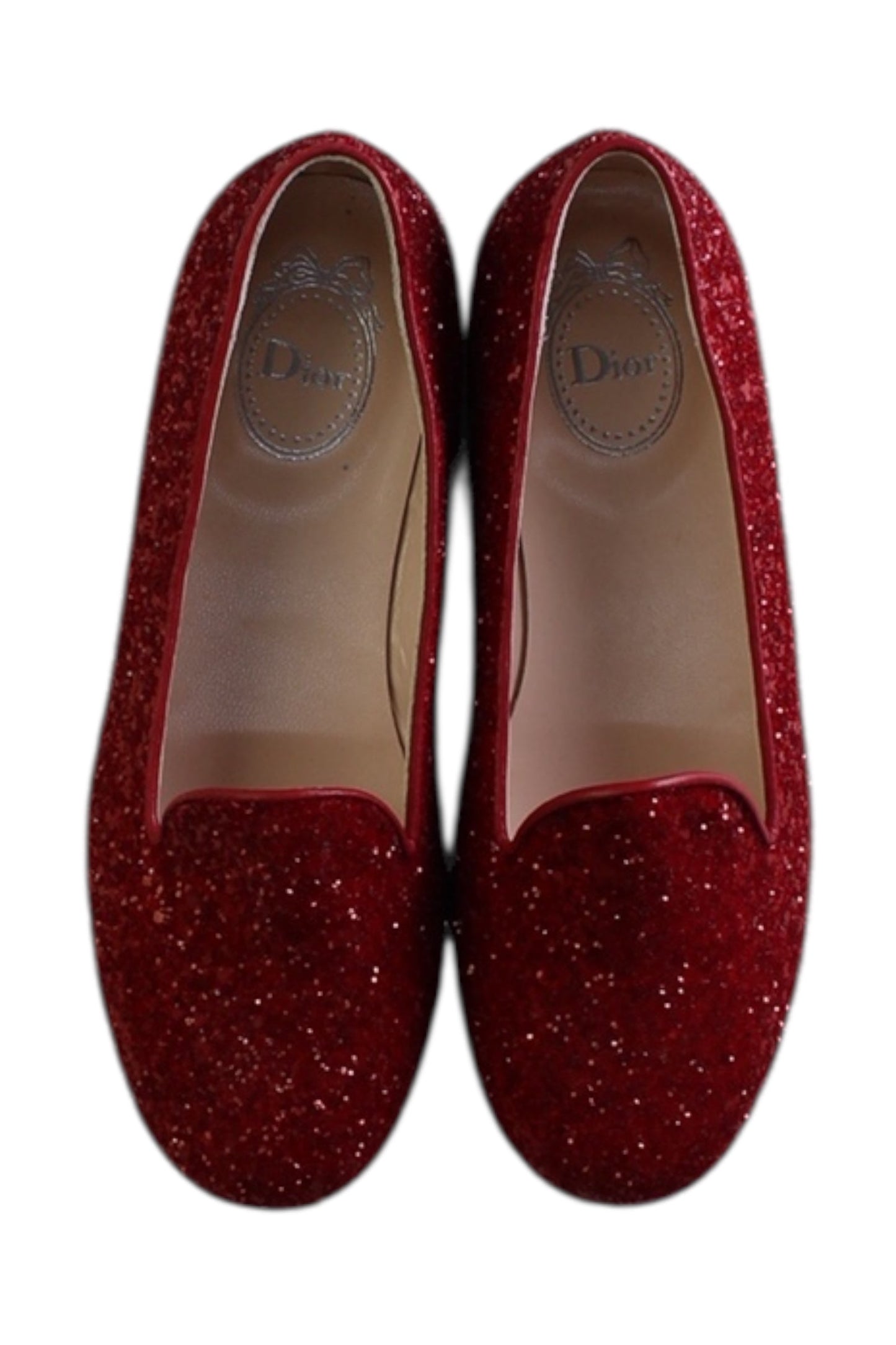 Dior Sparkly Flats EU33